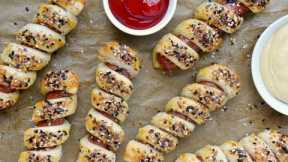 How to Make Everything Puff Pastry Pigs in a Blanket