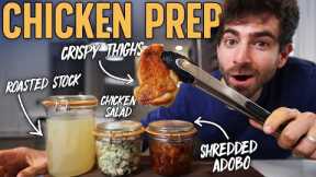 How I Made 18 Meals from a Whole Chicken