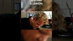 How To Zest A Lemon #Shorts