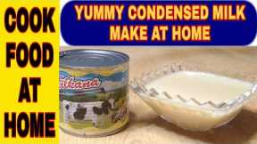 Condensed milk recipe,Homemade condensed milk Quick and Easy,yummy desserts make At Home,English CC
