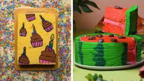 Turn ordinary cakes into artistic feats, with designs that get baked in!